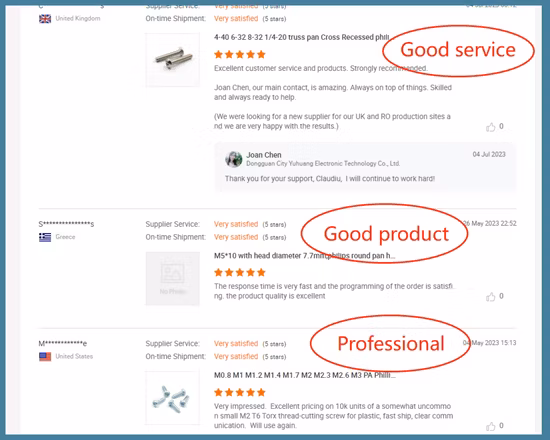 Carbon Steel Black Screw Special-Shaped Custom Non-Standard Fasteners Screws